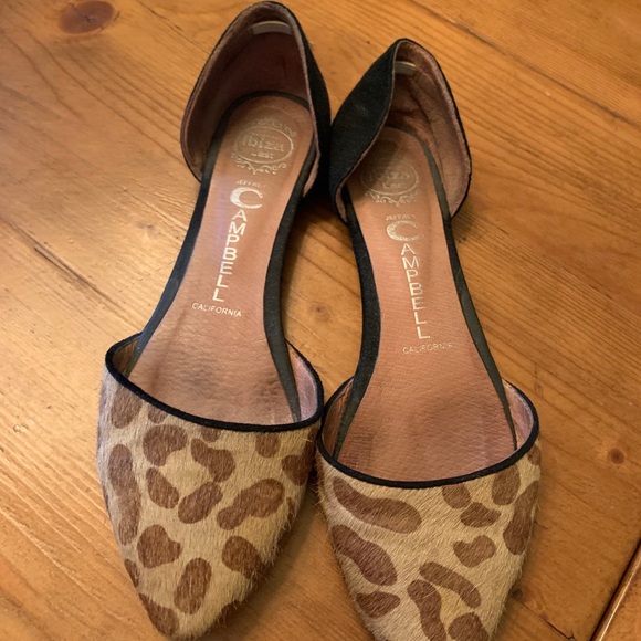 Jeffrey Campbell Leopard In Love D'Orsay Flat - Picture 7 of 7